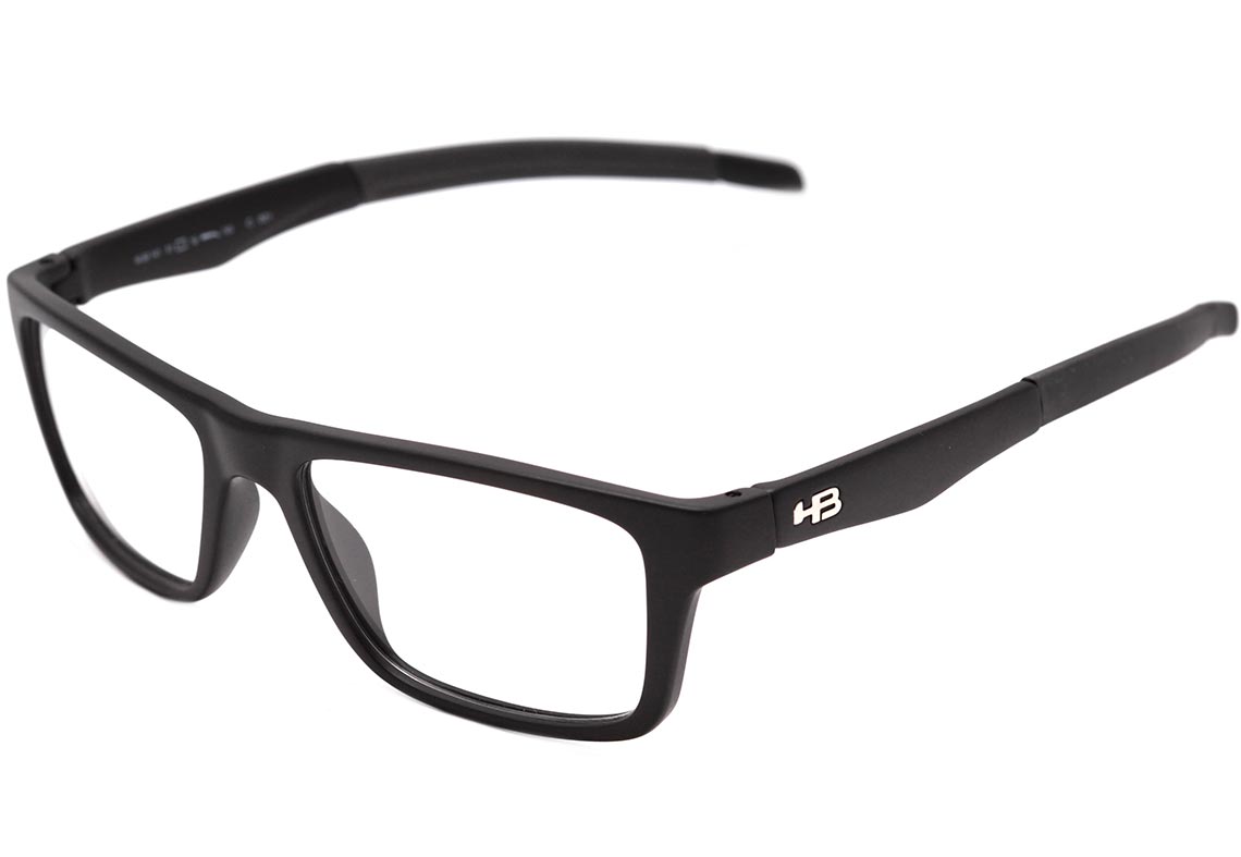 Óculos de Grau HB Polytech M 93141 Matte Onyx - 51 mm Matte Black 51 mm