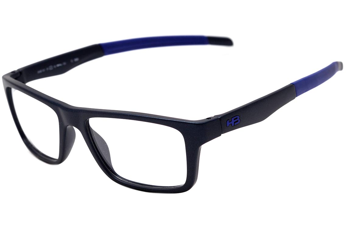 Óculos de Grau HB Polytech M 93141 Matte Onyx - 51 mm Matte Navy 51 mm