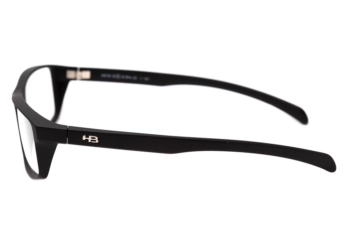 HB Polytech M 93148 Matte Black - Lente 5,4 cm - Grau