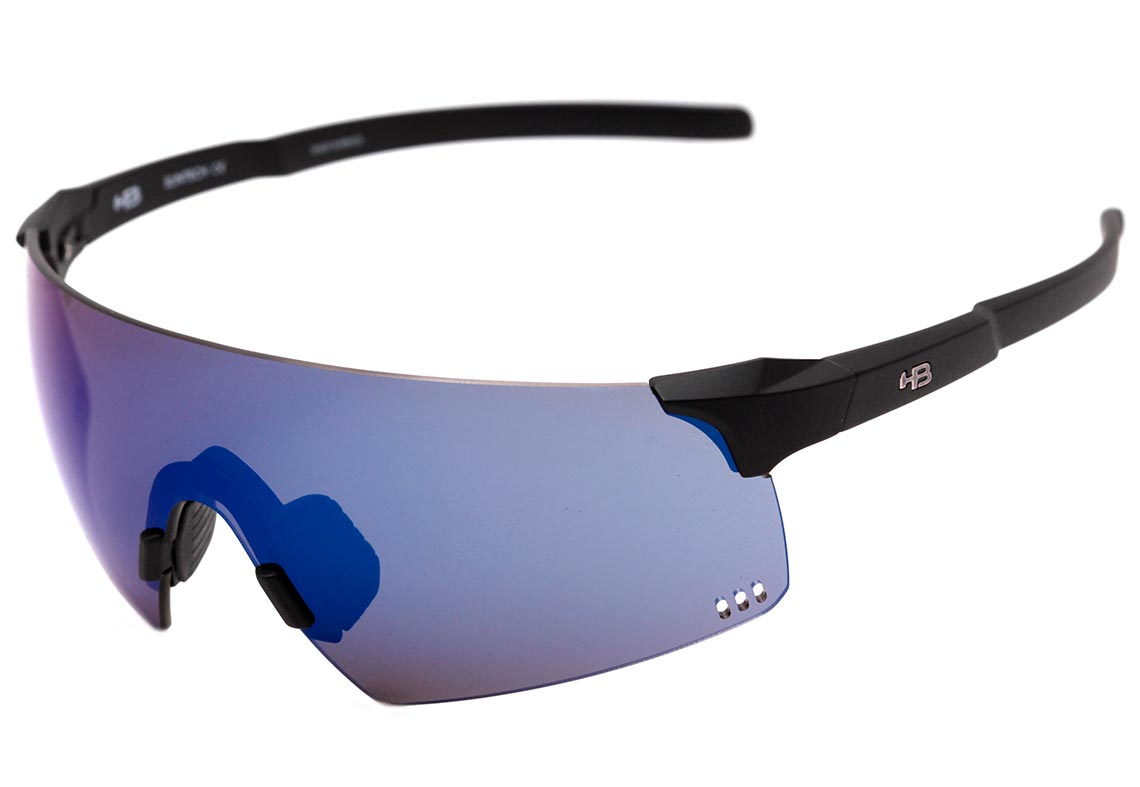 HB Quad R Matte Black / Blue Chrome Unico - Sol