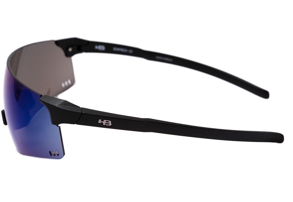 HB Quad R Matte Black / Blue Chrome Unico - Sol