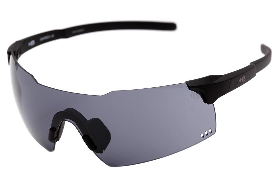 Óculos de Sol Hb Quad V Matte Black/ Gray Unico