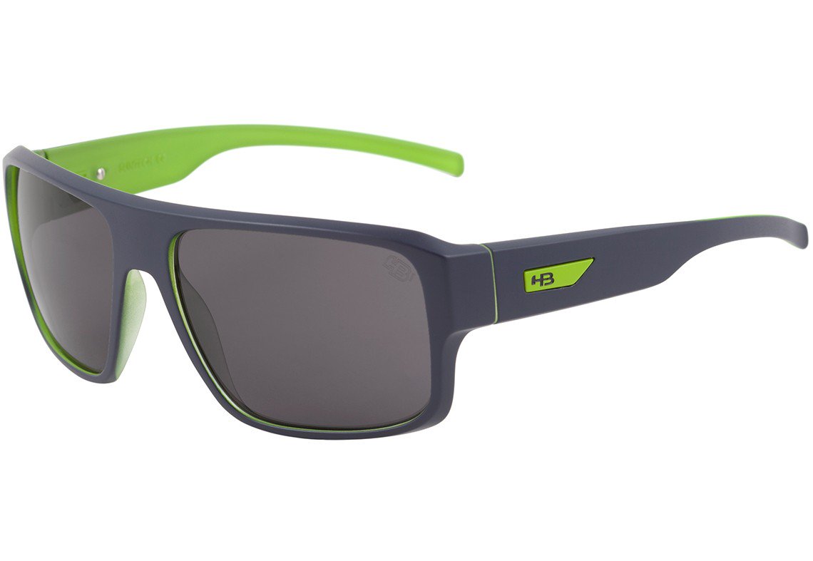 Óculos de Sol HB Redback Matte Café Bege / Brown - 59 mm Matte S. Blue On Green/ Gray