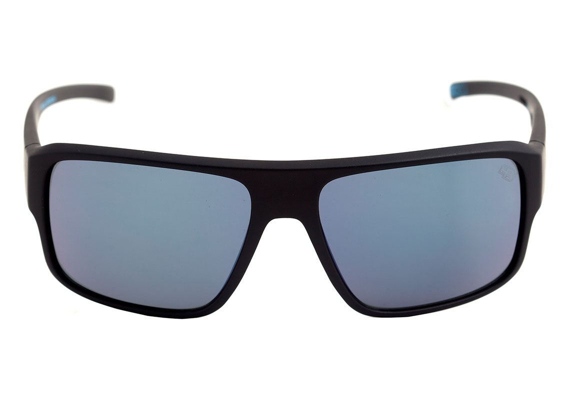 Óculos de Sol Hb Redback Tony Kanaan Tk 2017 - Matte Black/ Blue Espelhado