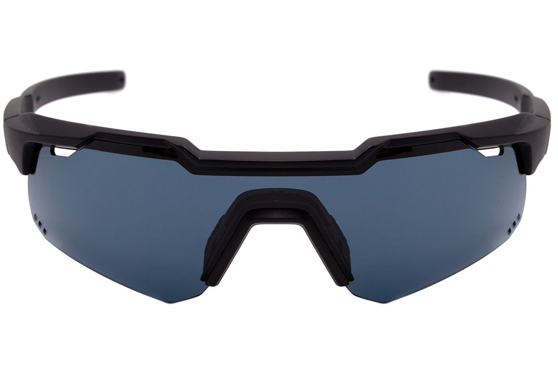 Óculos de Sol Hb Shield Matte Black/ Gray Unico