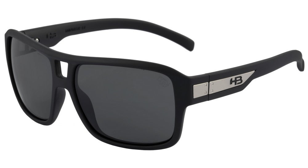 Óculos de Sol HB Storm Matte Black/ Gray Polarized