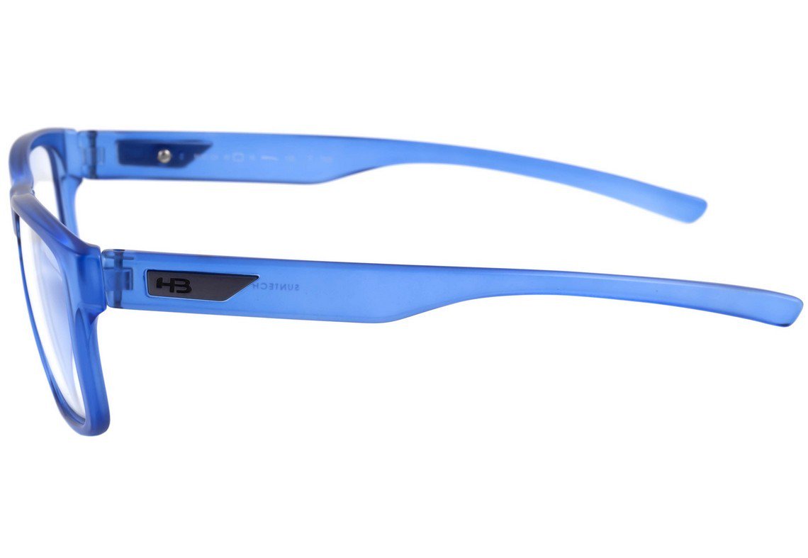 Óculos de Grau Hb Teen H-Bomb Matte Clear Blue - 49 mm