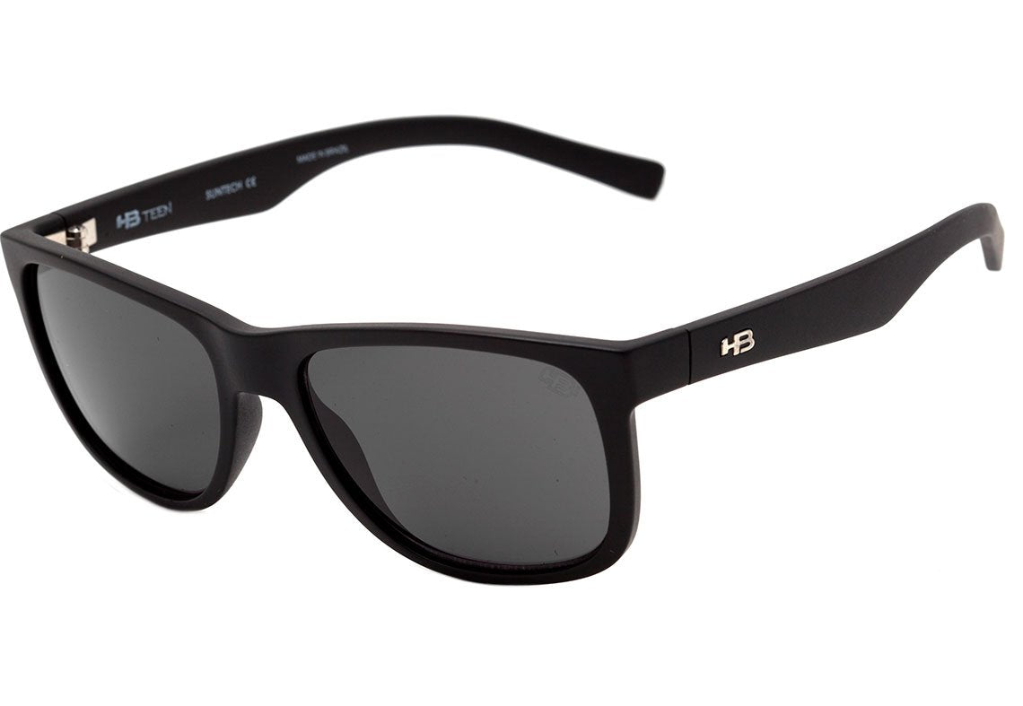 Óculos de Sol HB Teen Ozzie Gloss Black / Gray Unico - 50 mm Matte Black/ Gray