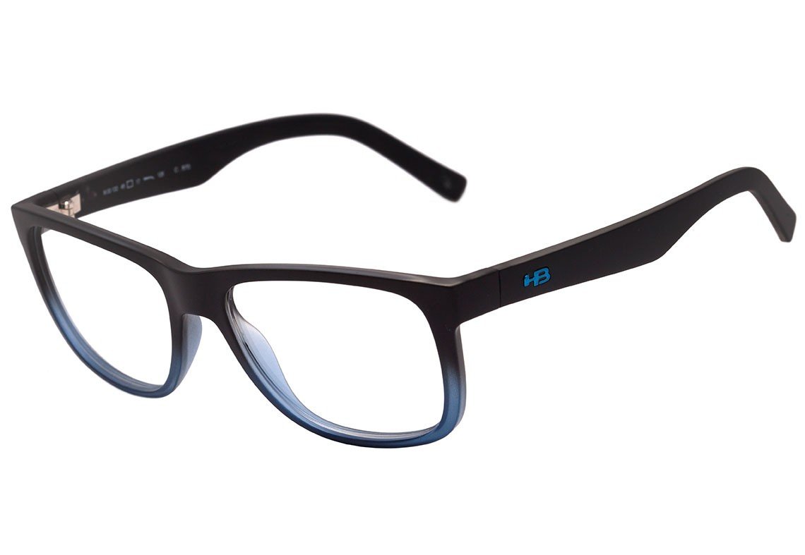 HB Ozzie Teen Matte Fade Black Blue - 48 mm - Grau