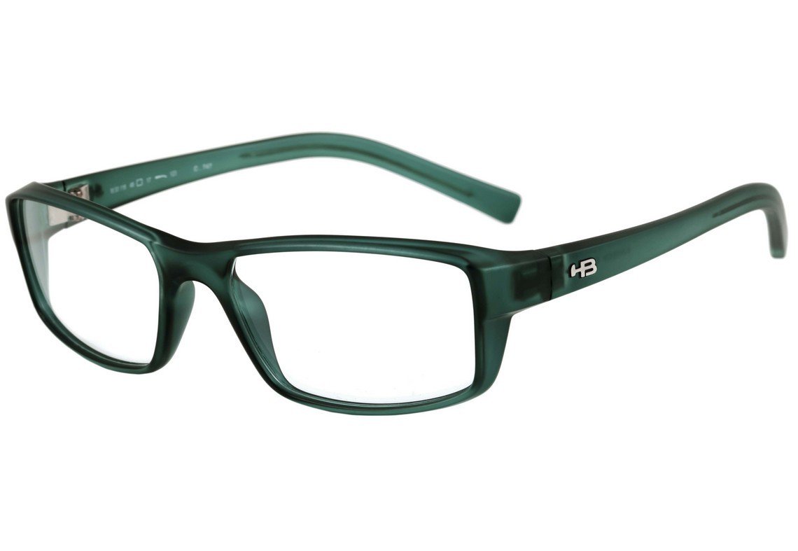 Óculos de Grau HB Teen Polytech M 93115 Matte Green Marine - 49 mm