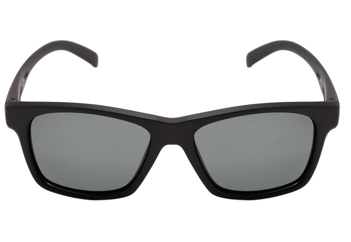 Óculos de Sol HB Unafraid Black Gold / Bronze Polarized Unico - 55 mm Matte Black/ Red Polarized Unico