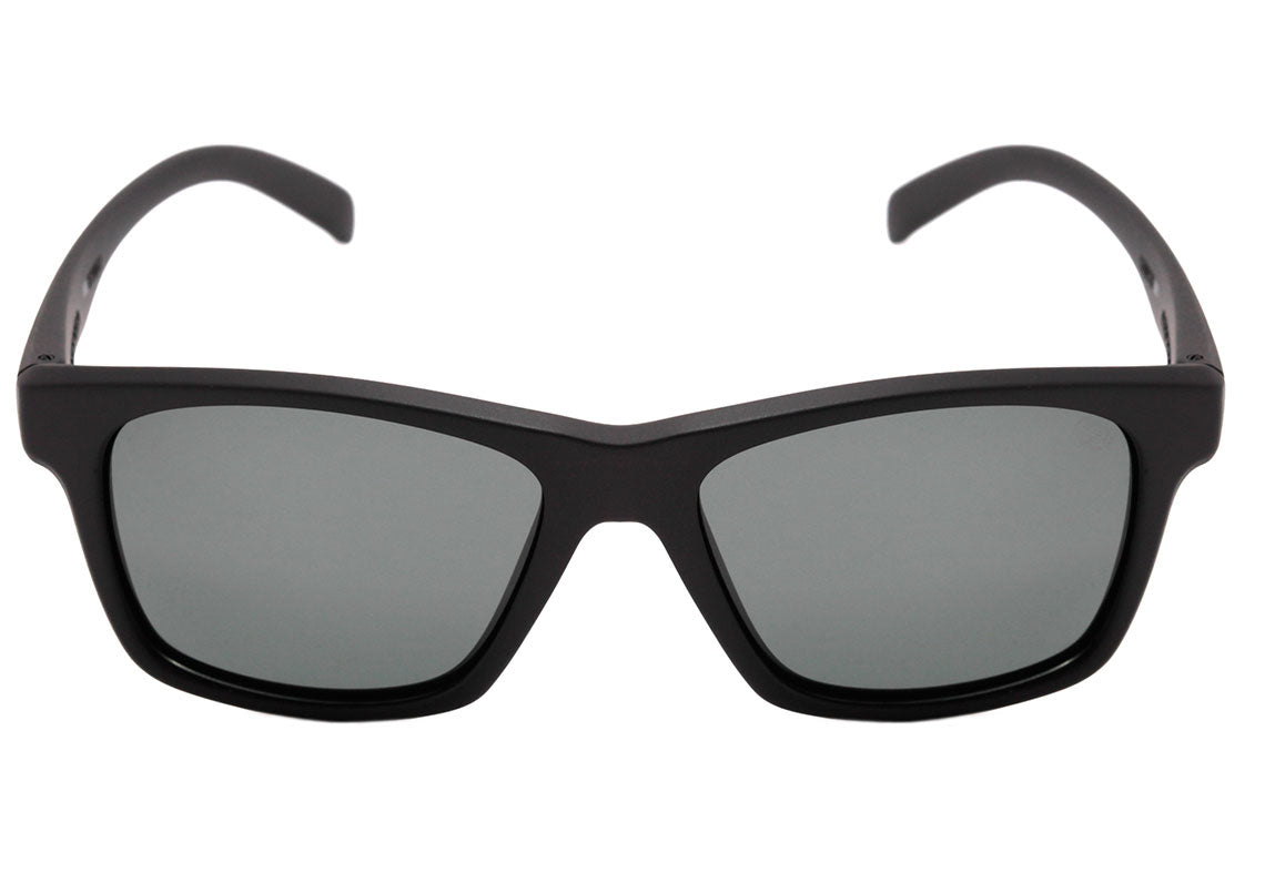 Óculos de Sol HB Unafraid Matte Black / Gray Polarized Unico - Lente 5,5 cm
