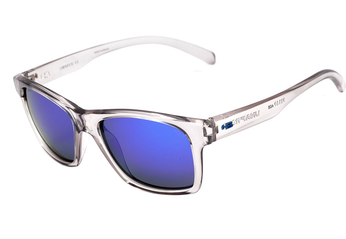 Óculos de Sol HB Unafraid Smoky Quartz Blue Polarized Unico - 55 mm