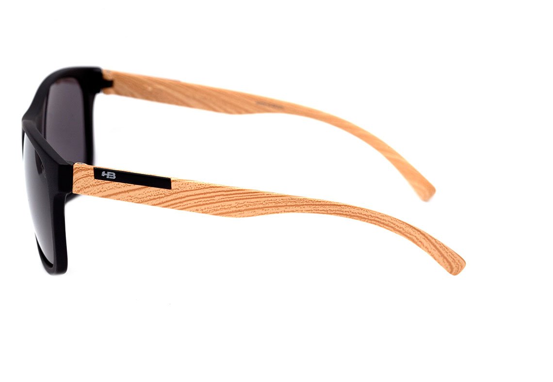 Óculos de Sol Hb Underground Matte Black D. Red/ Pink Espelhado