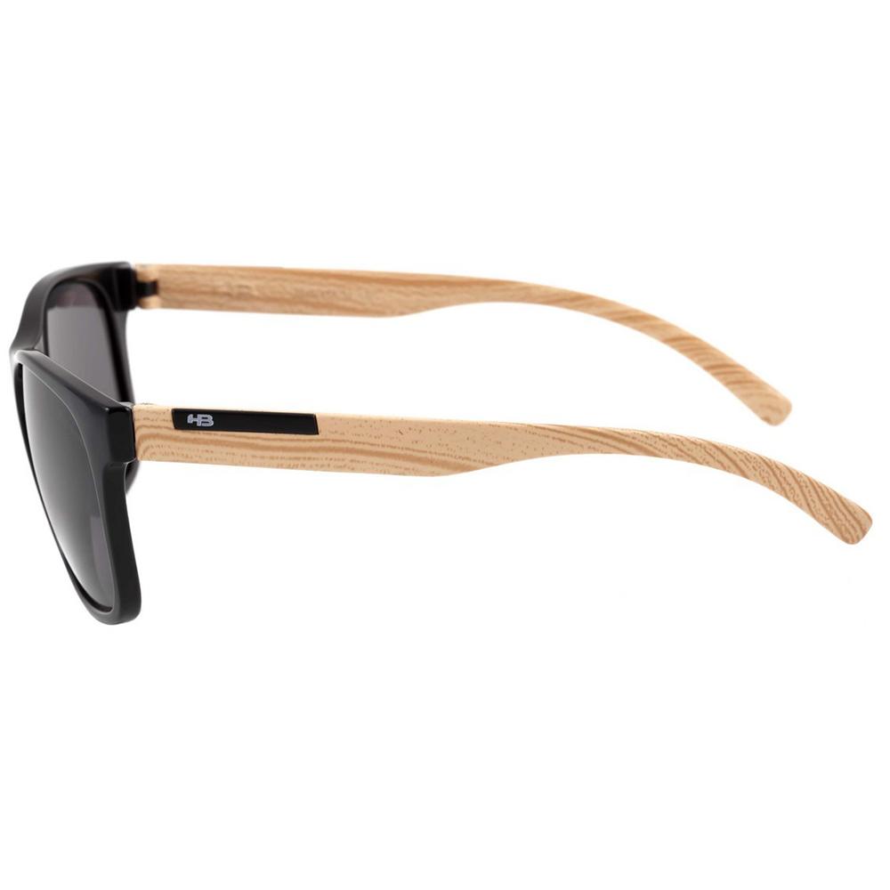 Óculos de Sol Hb Underground Gloss Black/ Wood/ Gray