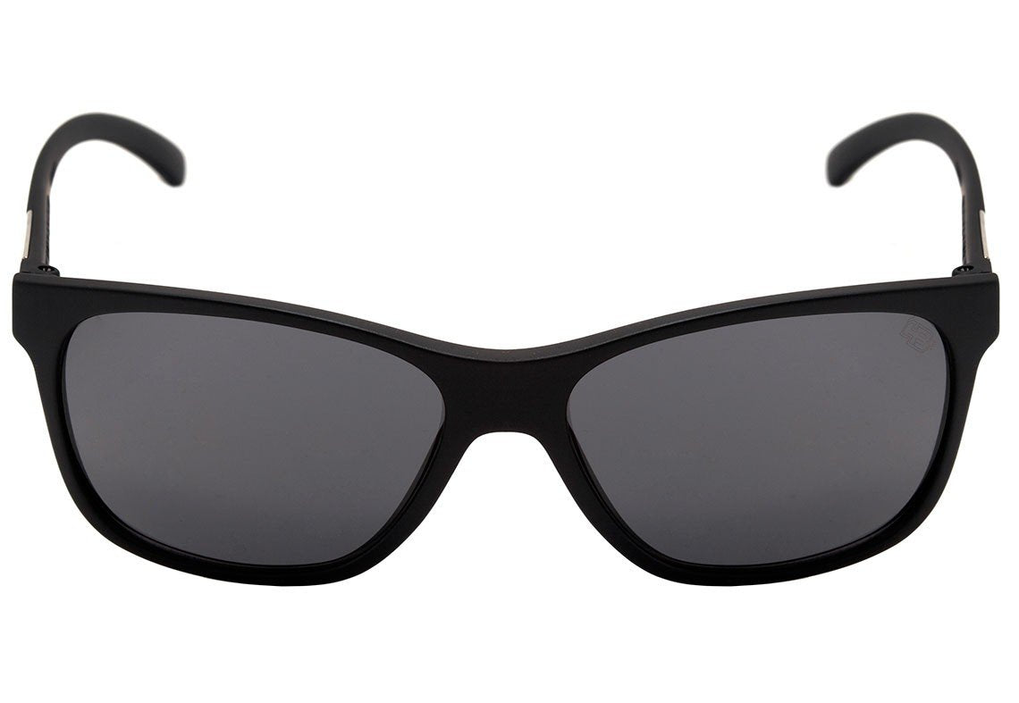 Óculos de Sol HB Underground Matte Black Wood / Gray Unico - 60 mm Matte Black D. Red/ Pink Espelhado