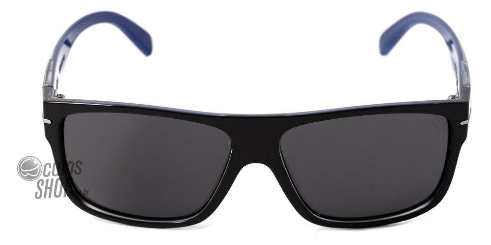 Óculos de Sol HB Would Matte Graphite / Gray Unico - 60 mm Black On Blue/ Gray
