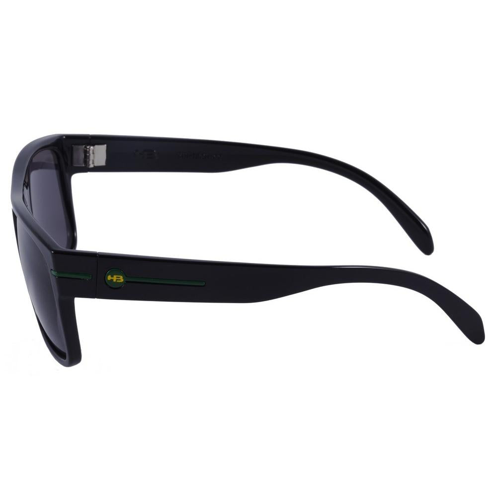 Óculos de Sol HB Would Matte Graphite / Gray Unico - 60 mm Brasil - Gloss Black/ Gray