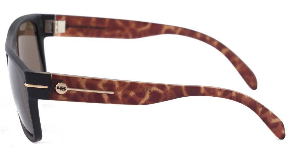 Óculos de Sol Hb Would Matte Black Turtle/ Brown