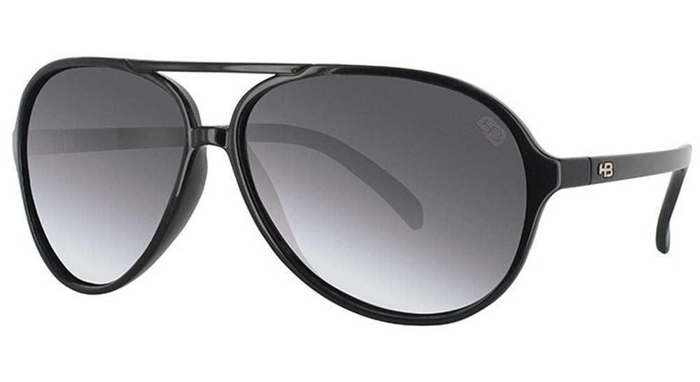 Óculos de Sol HB Jeremy Gloss Black / Gray Degradê - Lente 5,8 cm