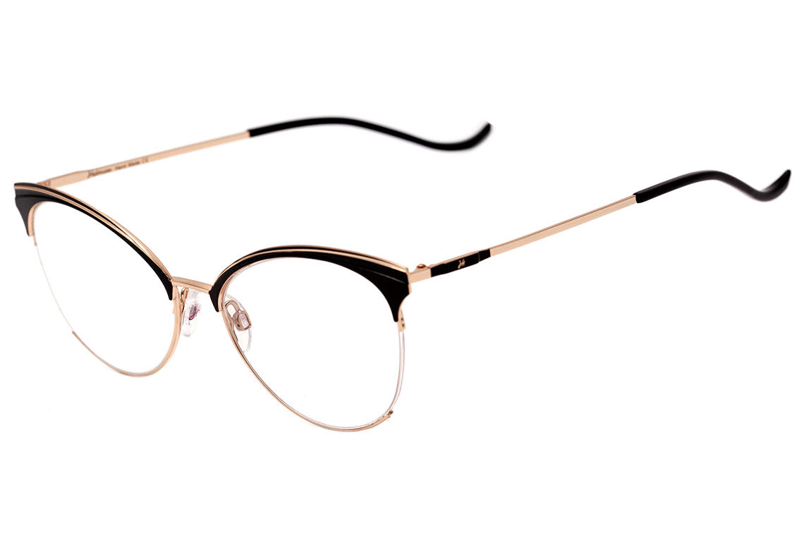 Hickmann HI 1055 09A Preto e Dourado Brilho - 53 mm - Grau