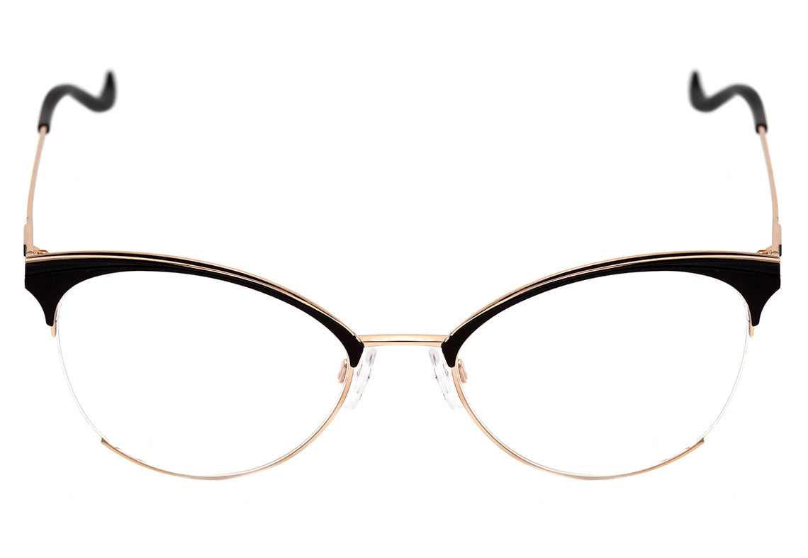 Hickmann HI 1055 09A Preto e Dourado Brilho - 53 mm - Grau