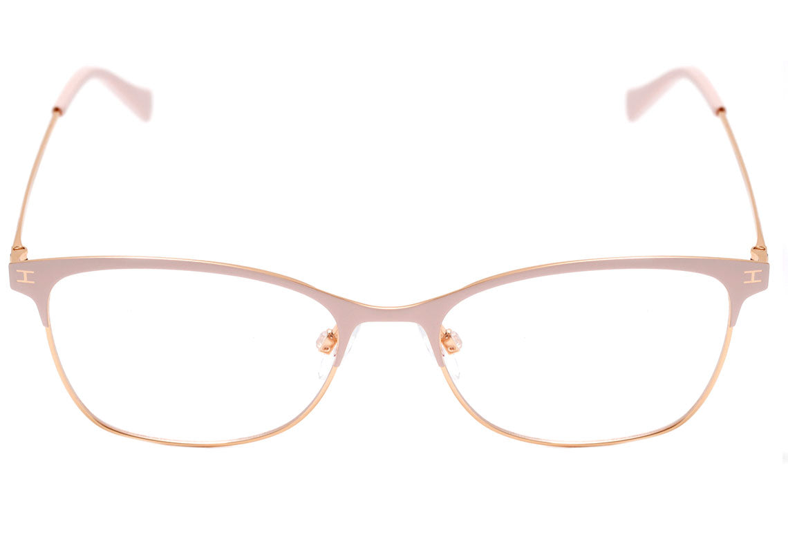 Hickmann HI 1076 07A Vermelho e Dourado Brilho - 52 mm