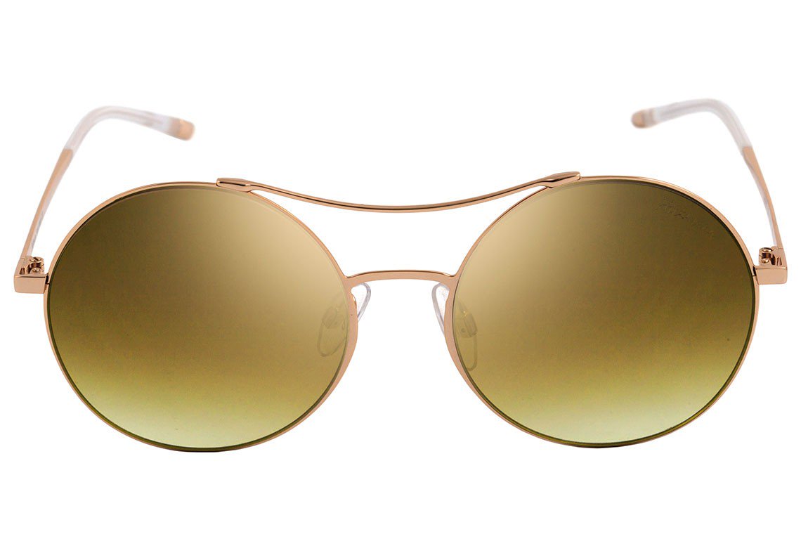 Hickmann HI 3025 04A Dourado Brilho / Marrom Degradê - 55 mm