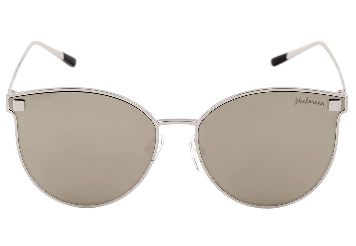 Óculos de Sol Hickmann Hi 3032 03A Prata Brilho/ Prata Espelhado - 59 mm