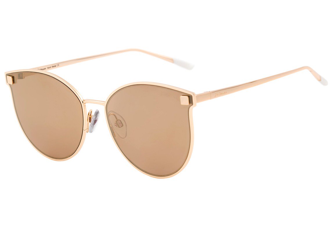 Óculos de Sol Hickmann Hi 3032 04A Dourado Brilho/ Dourado Espelhado - 59 mm