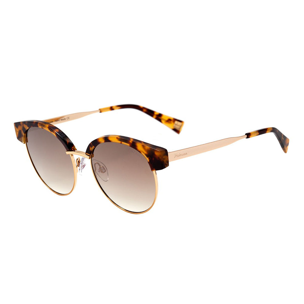 Hickmann HI 3036 G21 Marrom Mesclado e Dourado Brilho / Marrom Degradê - 52 mm