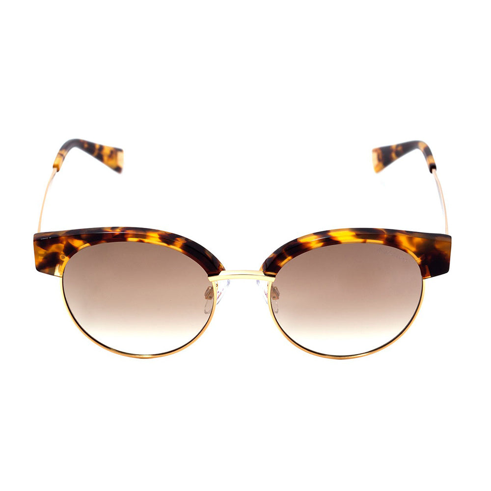 Hickmann HI 3036 G21 Marrom Mesclado e Dourado Brilho / Marrom Degradê - 52 mm