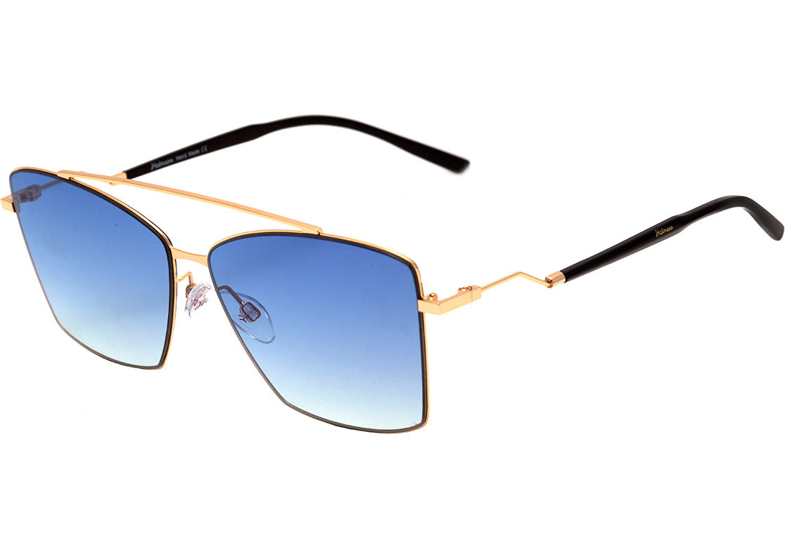 Óculos de Sol Hickmann HI 3074 04C Dourado Brilho / Azul Degradê - 62 mm