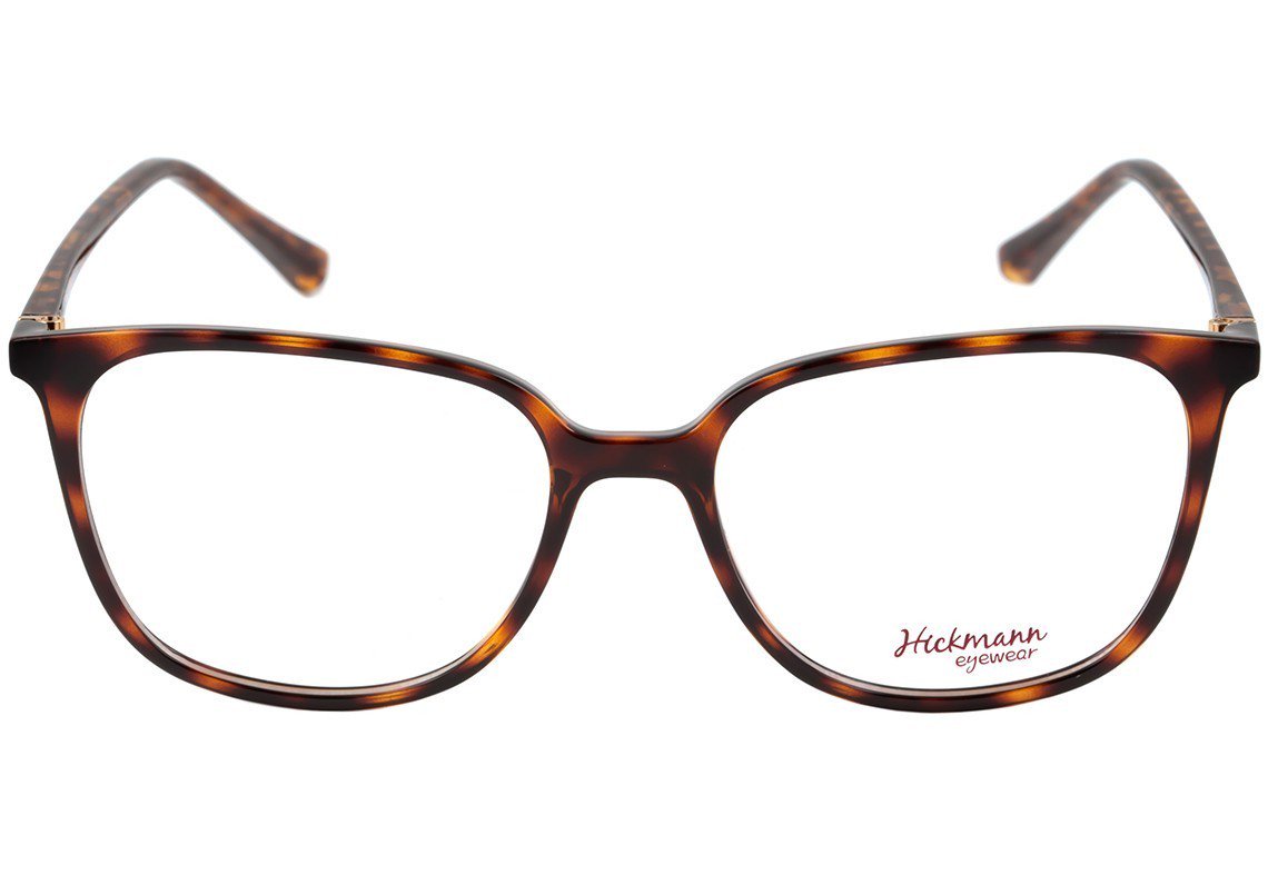 Óculos de Grau Hickmann Hi 4002 G21 Marrom Mesclado Brilho - 52 mm