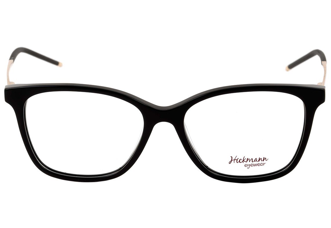 Hickmann Hi 6042 A01 Preto E Dourado Brilho - 52 mm