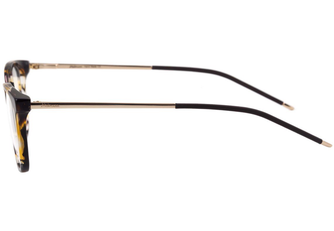 Óculos de Grau Hickmann Hi 6042 G21 Marrom Mesclado E Dourado Brilho - 52 mm