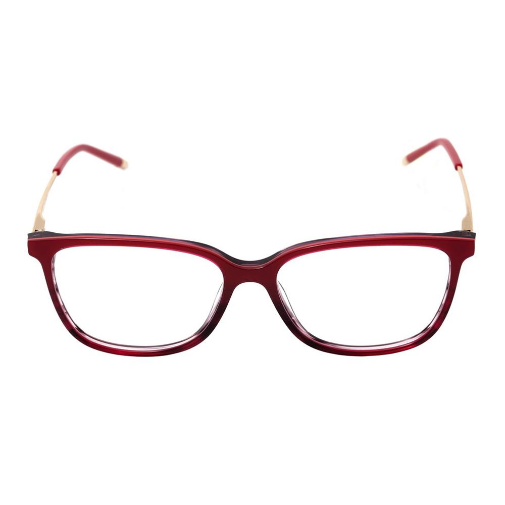 Óculos de Grau Hickmann HI 6048 C06 Vermelho E Dourado Brilho - 55 mm