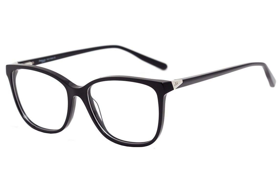 Óculos de Grau Hickmann HI 6073 A01 Preto Brilho - 53 mm