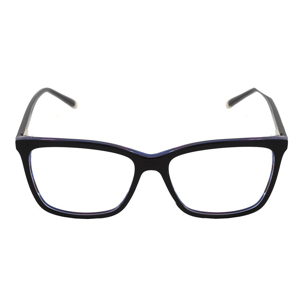 Óculos de Grau Hickmann Hi 6078 Hickmann Hi 6078 H01 Preto E Azul Brilho - 55 mm