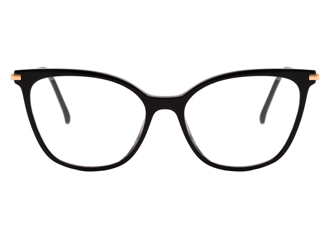 Hickmann HI 6128 BL A02 Preto Brilho - 55 mm