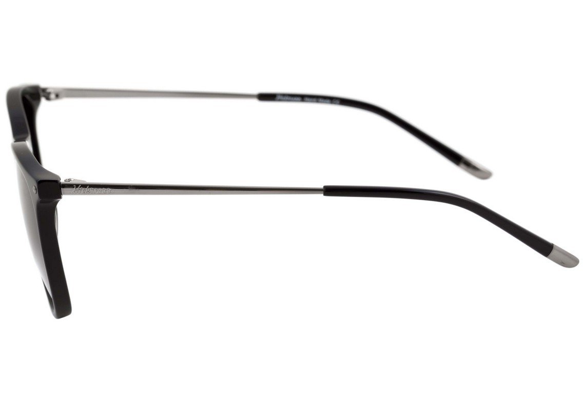 Óculos de Sol Hickmann HI 9020 A01 Preto E Prata Brilho/ Preto Degradê - 52 mm