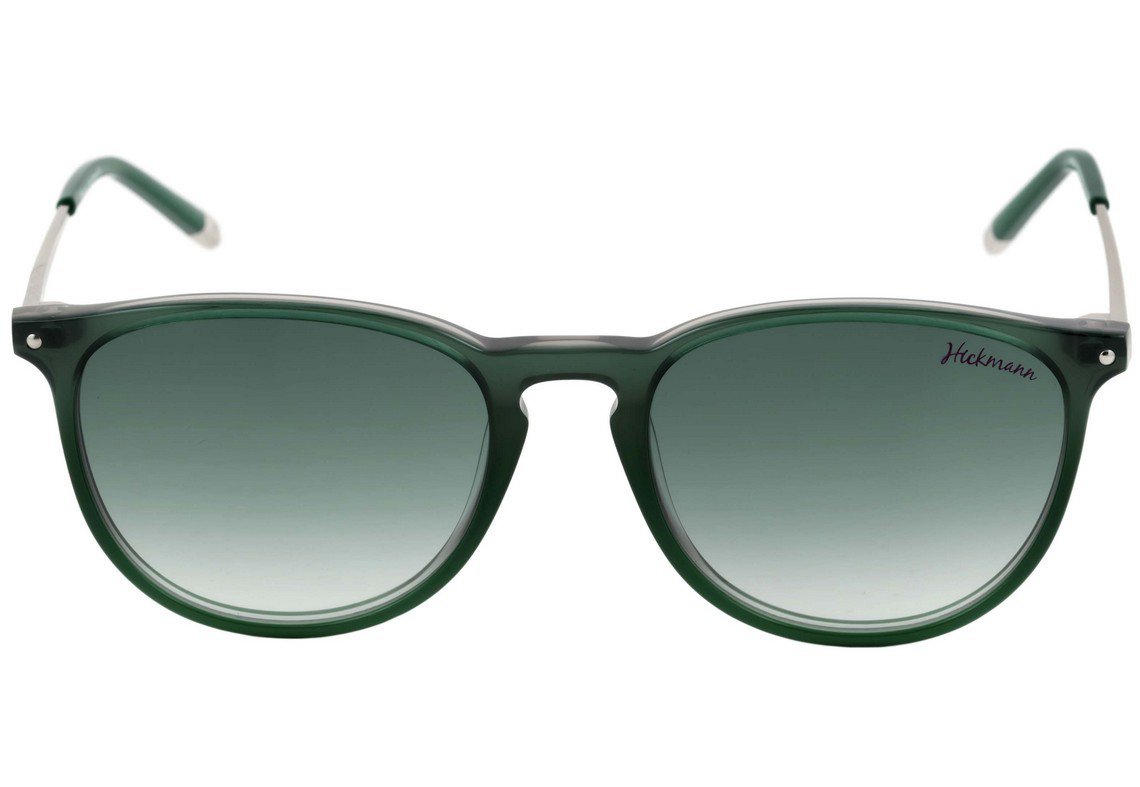 Óculos de Sol Hickmann HI 9020 C04 Verde e Prata Brilho / Verde Degradê - 52 mm