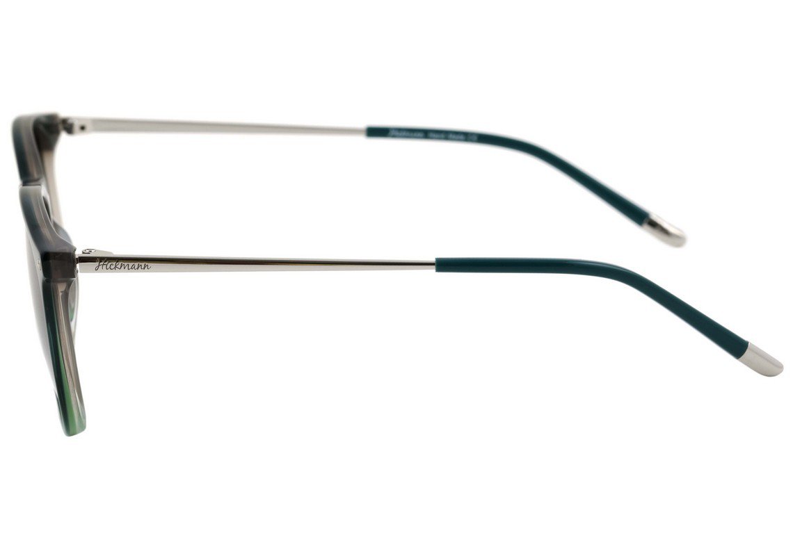 Óculos de Sol Hickmann HI 9020 C04 Verde e Prata Brilho / Verde Degradê - 52 mm