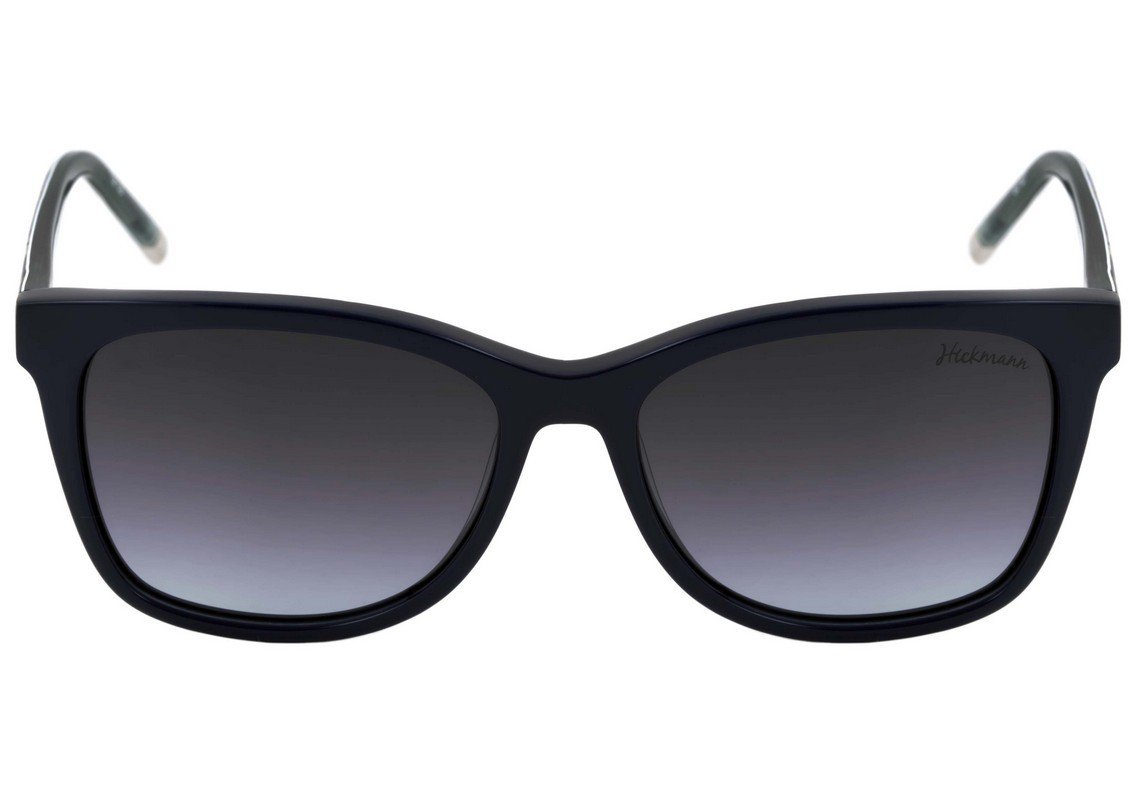 Hickmann HI 9023 A01 Preto Brilho e Estampado Floral / Preto Degradê - Lente 5,3 cm