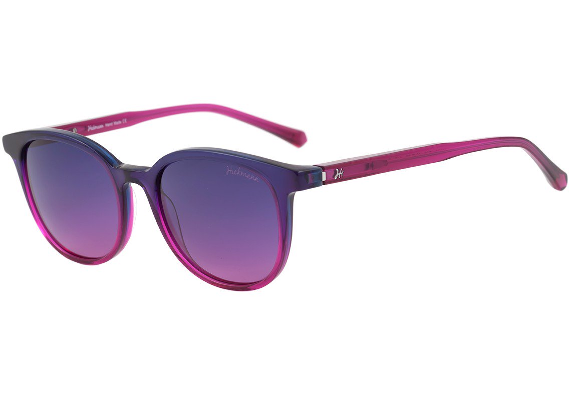 Hickmann HI 9029 C03 Roxo e Rosa Translúcido Brilho / Roxo Degradê - 53 mm