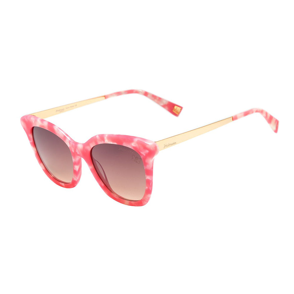 Hickmann HI 9064 Américas Amigas G23 Rosa Mesclado / Marrom Degradê - 52 mm - Sol