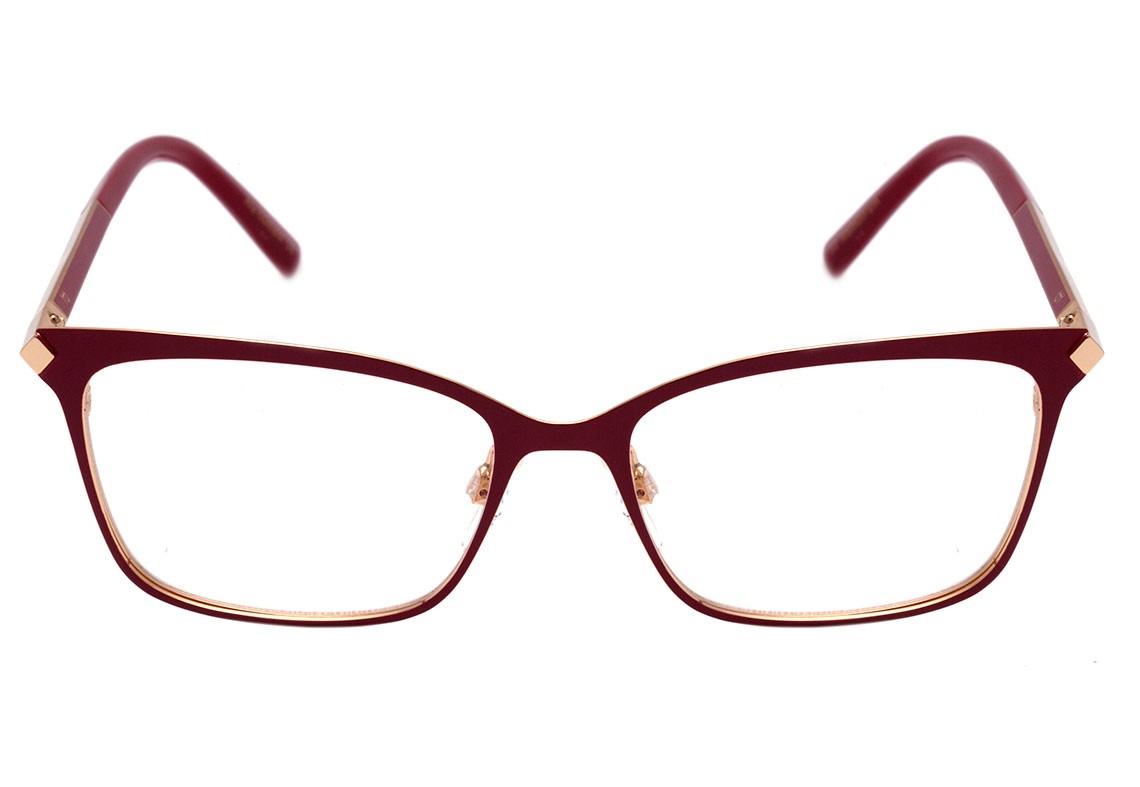 Ana Hickmann AH 1329 07B Vermelho e Dourado Brilho - Lente 5,2 cm  - Grau