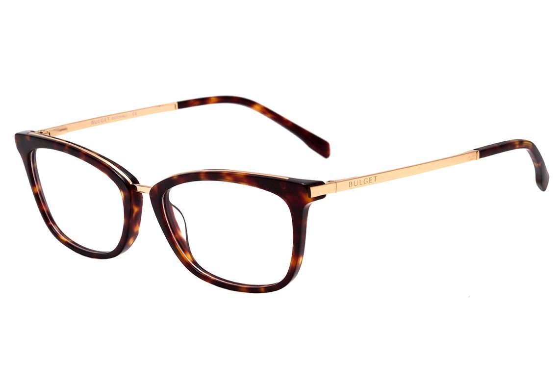 Bulget BG 6274 G21 Marrom Mesclado e Dourado Brilho - Lente 5,5 cm - Grau