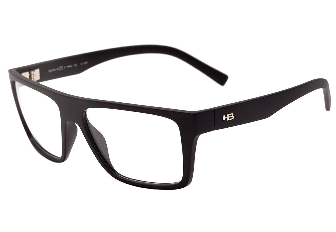 Óculos de Grau HB Polytech 93128 Matte Black Lente 5,4 Cm