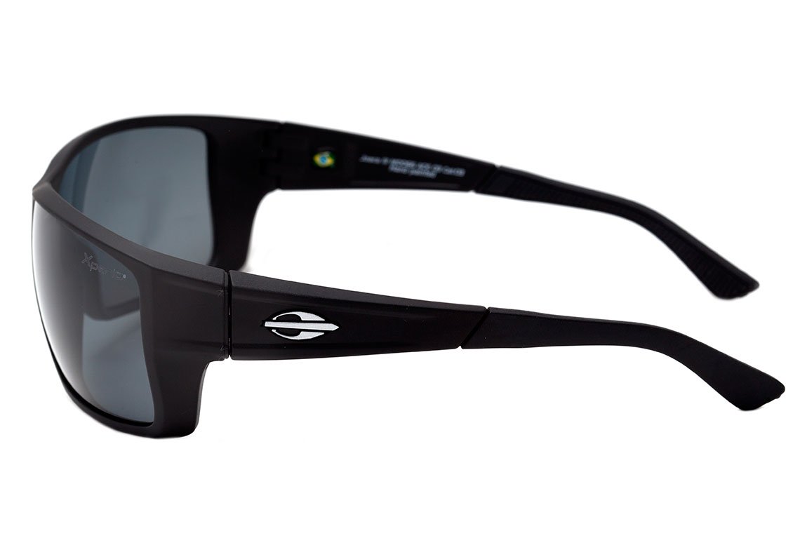 Mormaii Joaca III Preto Fosco / Preto Polarizado Unico - Lente 6,4 cm - Sol